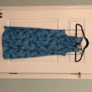MK SHORT DRESS WITH SHOULDER HARDWARE. SIZE M